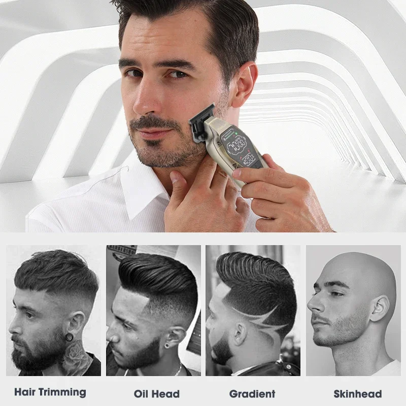 2024NEW Electric Hair Clipper,Resuxi 1991 Professional Carving Hair Clipper,Powder Metallurgy Blade Hair Trimmer