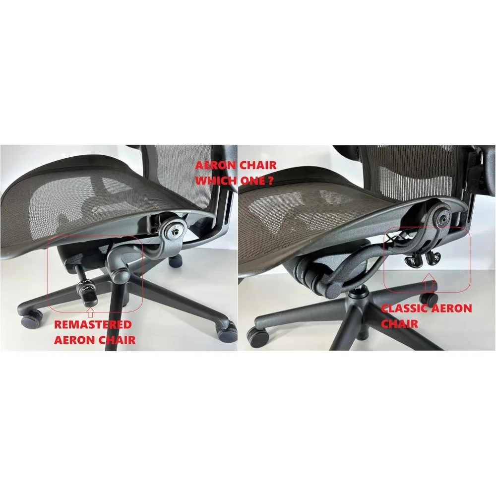 مرفق مسند رأس بارتفاع وإمالة قابل للتعديل بالكامل، شماعة معطف قابلة للإزالة، متوافقة مع كرسي Aeron، متوفر في ألوان مختلفة #3