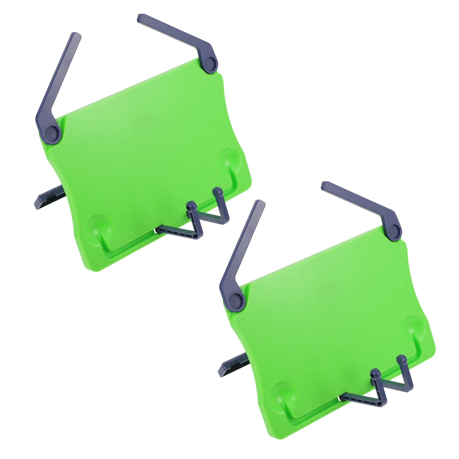 

2pcs Folding Music Stand Portable Score Support ABS Durable Multi Purpose Desktop Reading Stand Stable Practical