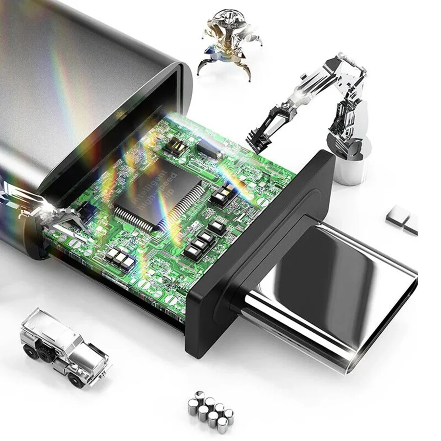 Portable Mini USB Flash Drive Adapter OTG Converter Android USB-C typec Port Converter v8 TPC USB2.0 to Type-C