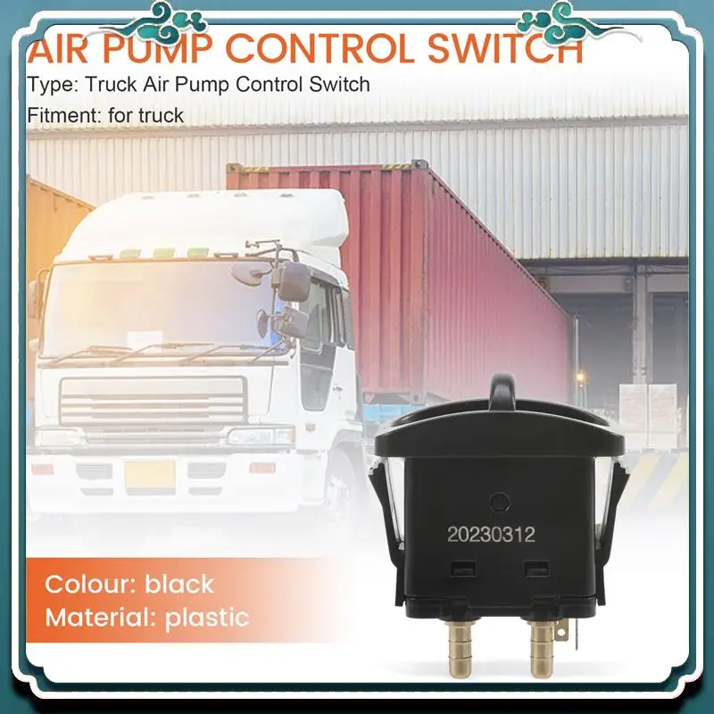 

ABTU-Truck Air Pump Control Switch Electric Manual Paddle Valve Truck Seat Control Air Spring Start Switch