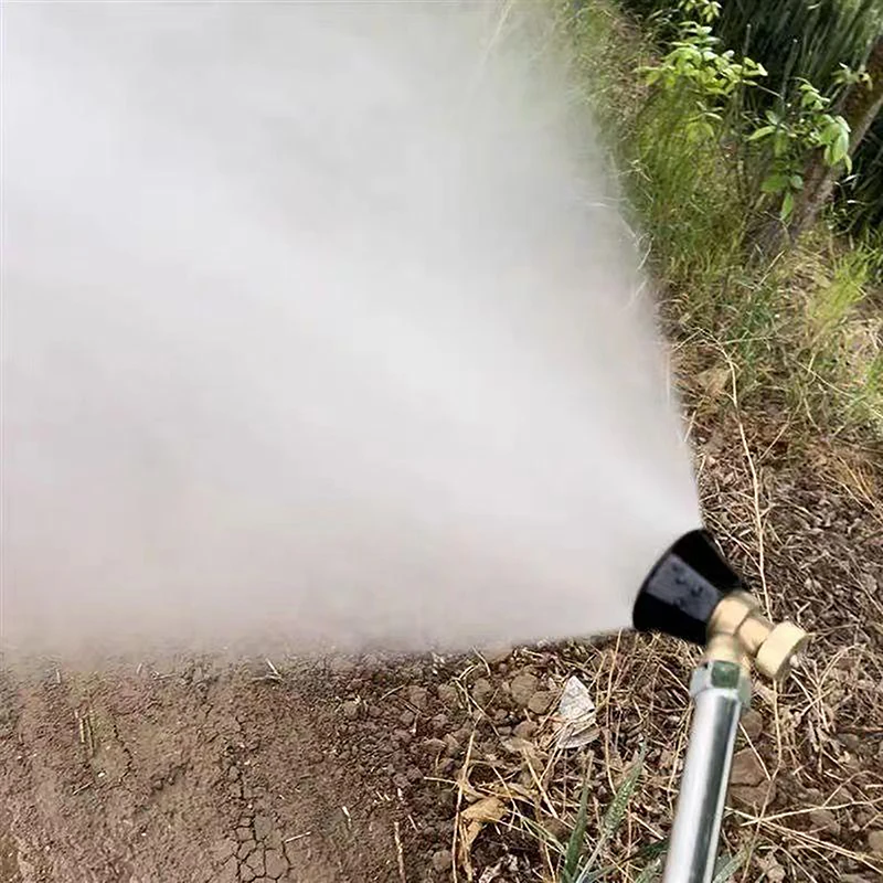 High Pressure Agricultural Spraying Nozzle for Watering Adjustable High Pressure Irrigation Nozzles Pest Control Garden Sprayer