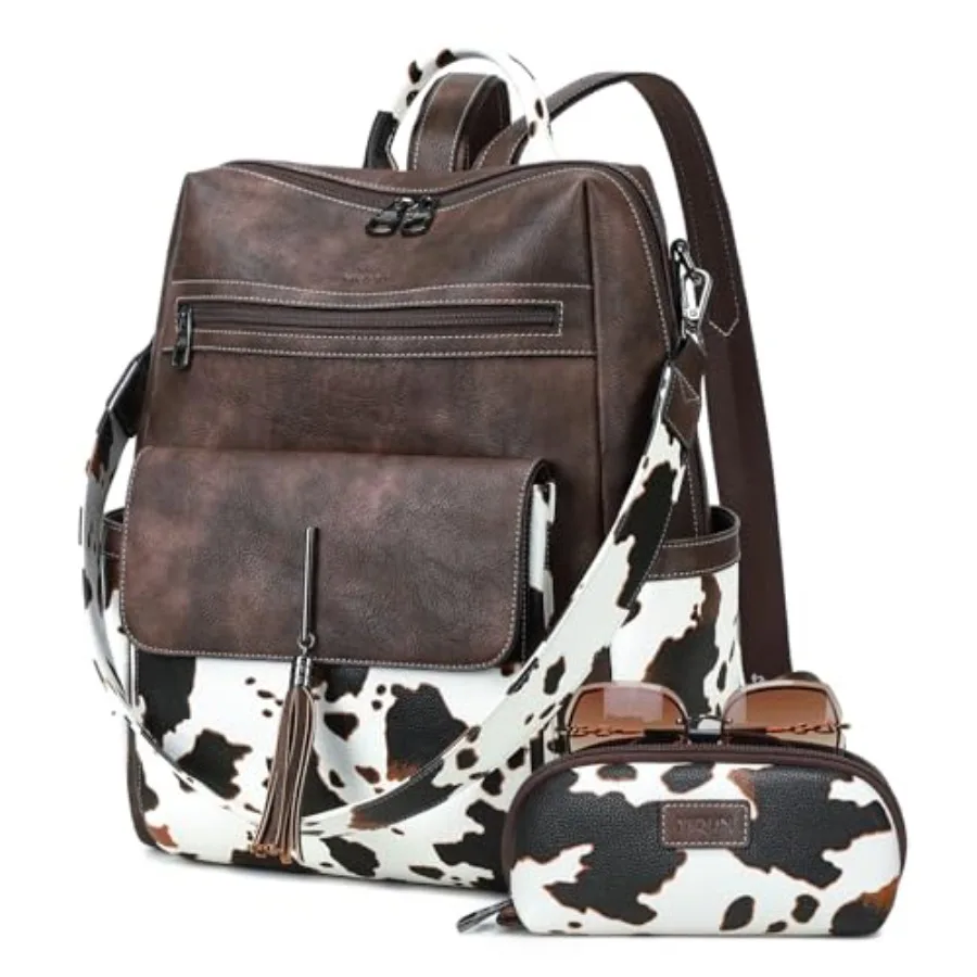 

PU Leather Backpack Purse for Women Fashion Tassel Designer Ladies Shoulder Bags Designer Large Backpack Casual Daypacks