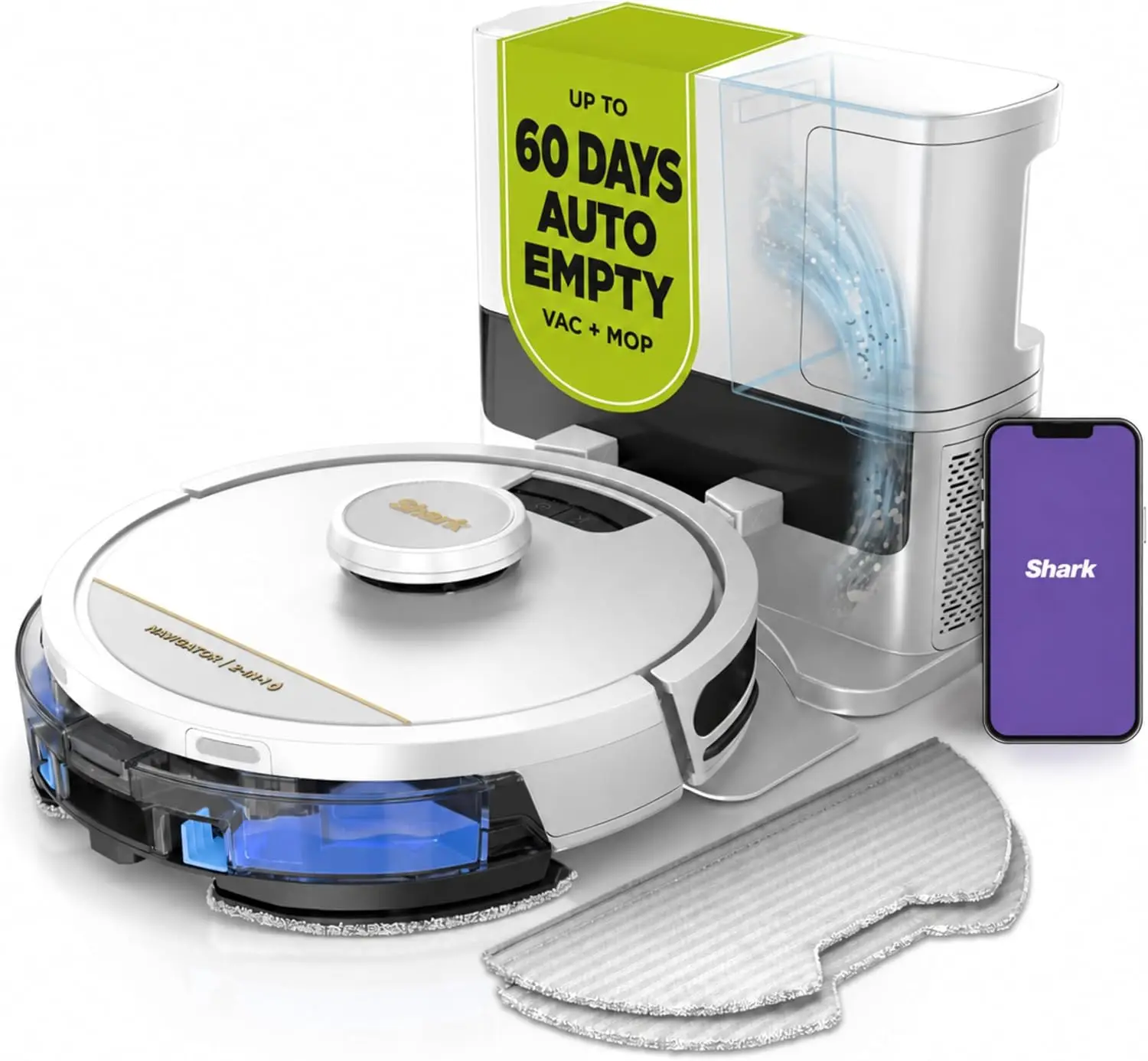2-in-1 Robot Vacuum and Mop, Robotic Vacuum Cleaner with Mopping Function