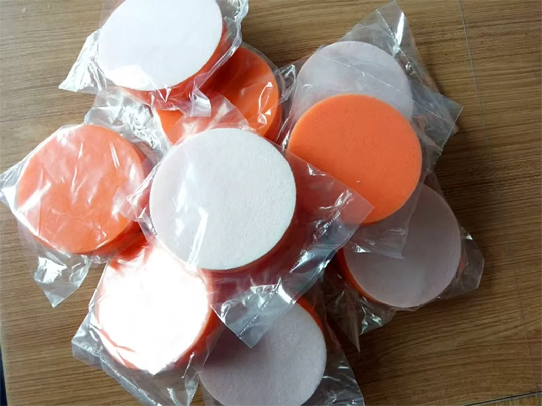 

10pcs/lot 125mm 5" sponge pad with self adhesive fluff/nap/villus for car polisher electric polishing angle grinder