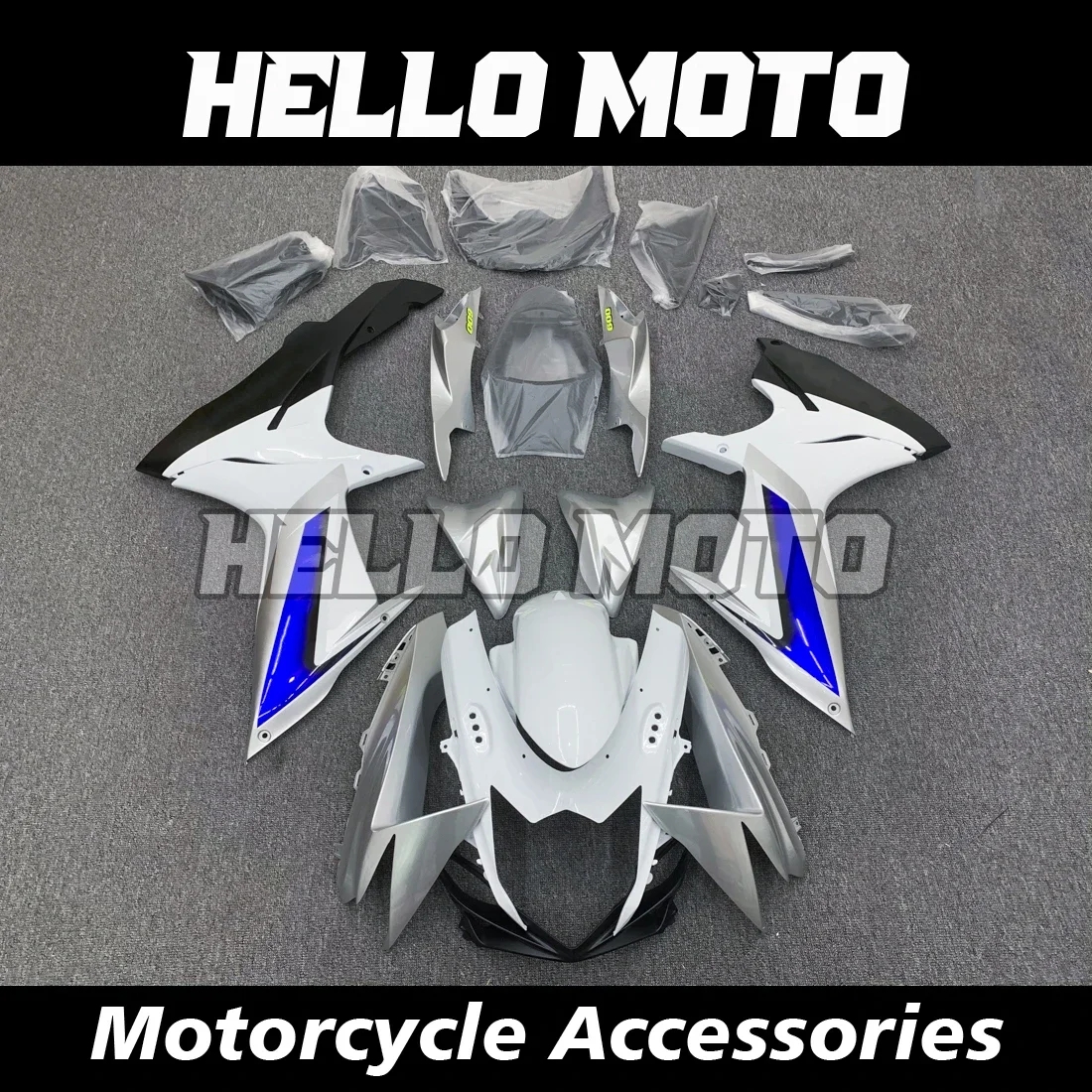 New ABS Injection Molding Motorcycle Fairings Kits Fit For L1 L2 L3 L4 L5 L6 L7 L8 L9 600/750cc 2011-2022 Bodywork Set