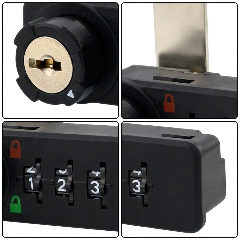For Home Entrance Keyless Entry Keypad Electronic Locker for Lock Long for Battery Life Door for Lock Reinforced Lock Cylinder