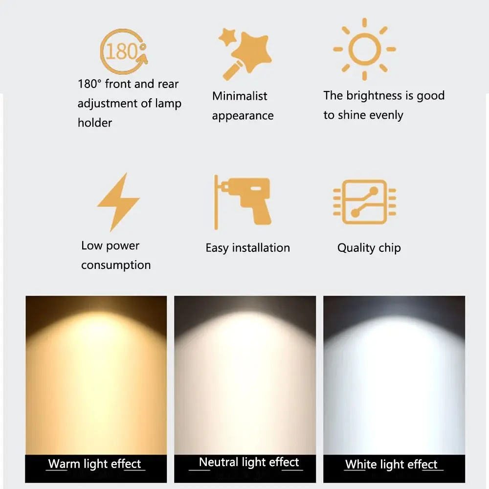 

Прочная настенная лампа для чтения, сенсорный выключатель, поворотная головка, светодиодный светильник для автофургона, регулируемый настенный светильник для ухода за глазами, корабли