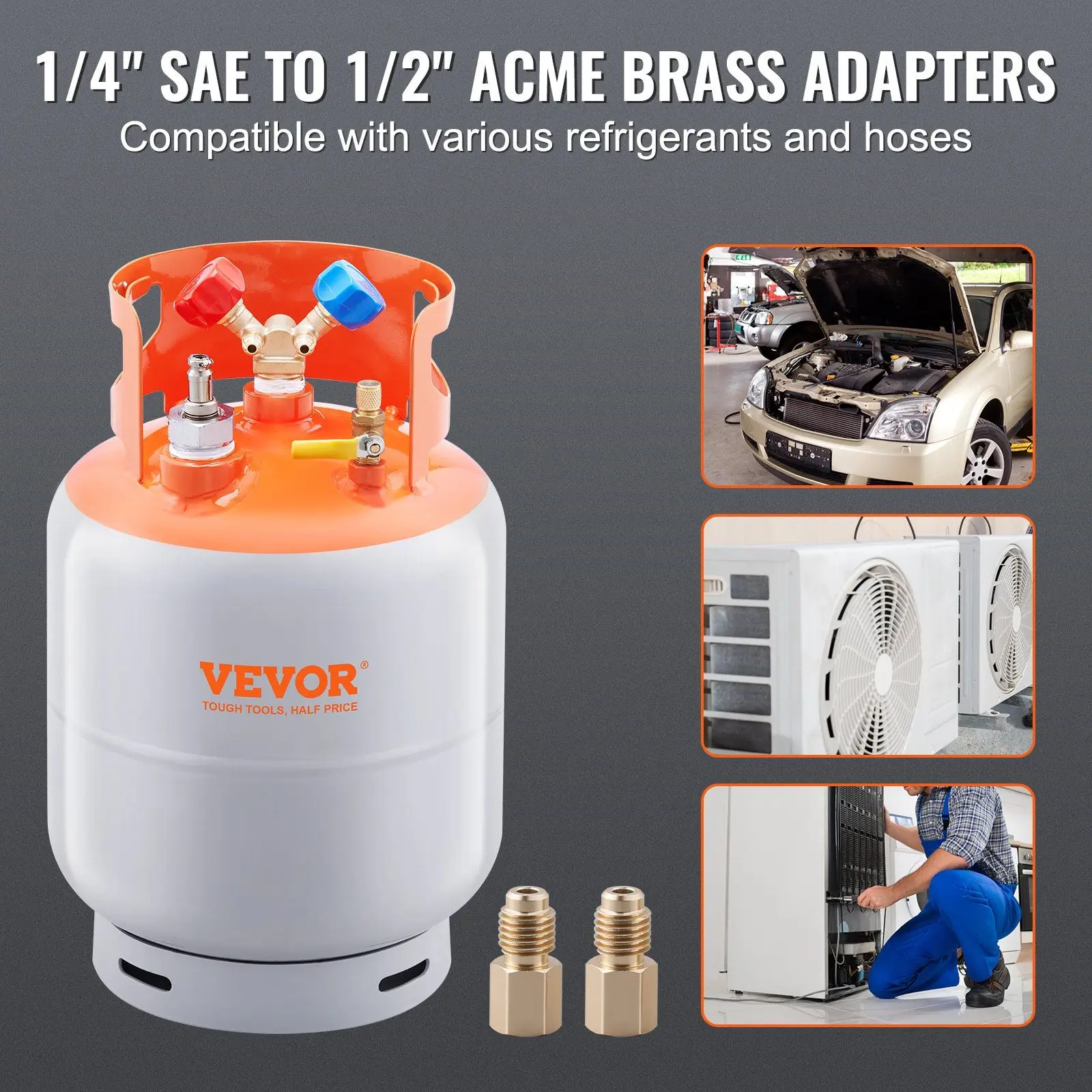 استرداد المبردات خزان اسطوانة 30 رطل مع مفتاح عائم