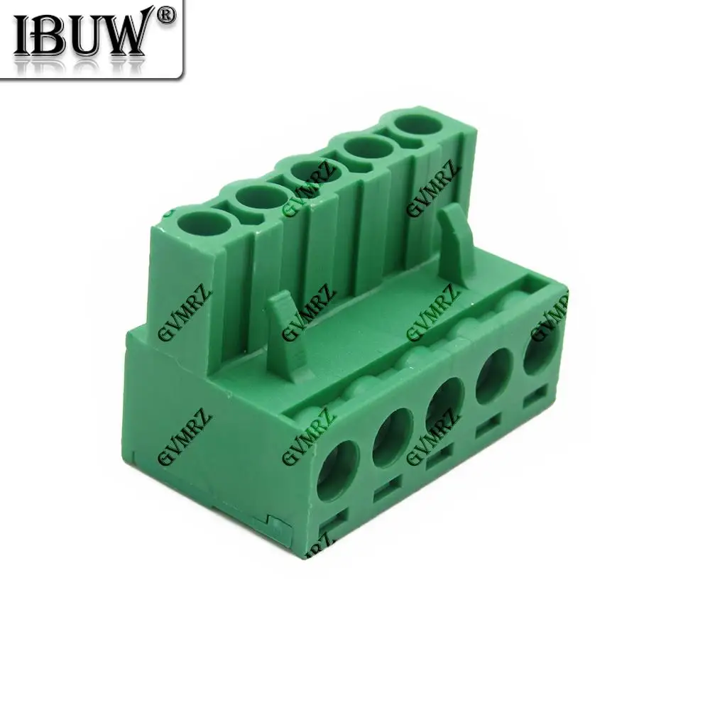 5PCS 2P 3P 4P 5P 2P-12P KF2EDG 2EDGK 5.08mm Terminal Block Female 5.08  PLUG-IN PCB Connector 2EDG PCB 9P 10P 12P 6P 7P 8P
