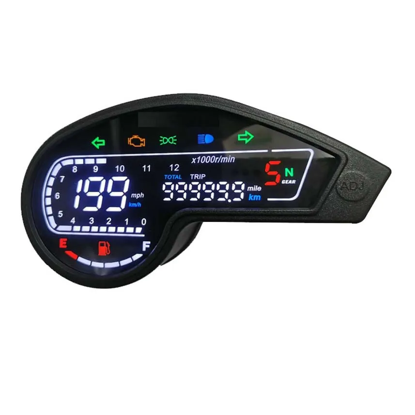 

For Motorcycle Universal LED LCD Speedometer Digital Backlight Odometer For dm200,XR150,CRM250,150GY200