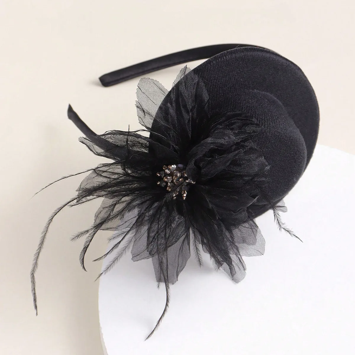 

Bla Lace Hairband Faionable Vintage Headwear Cross-Border Jewelry Accory Adult Hair Ornament able Price