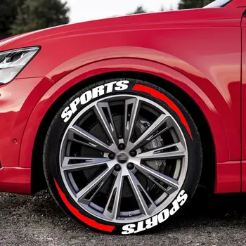 8片裝汽車輪胎輪轂貼紙 汽車改裝通用3D永久性PVC拼接輪胎裝飾貼紙 汽車輪胎個人化貼紙 6 最佳銷售 日產改裝 - №6