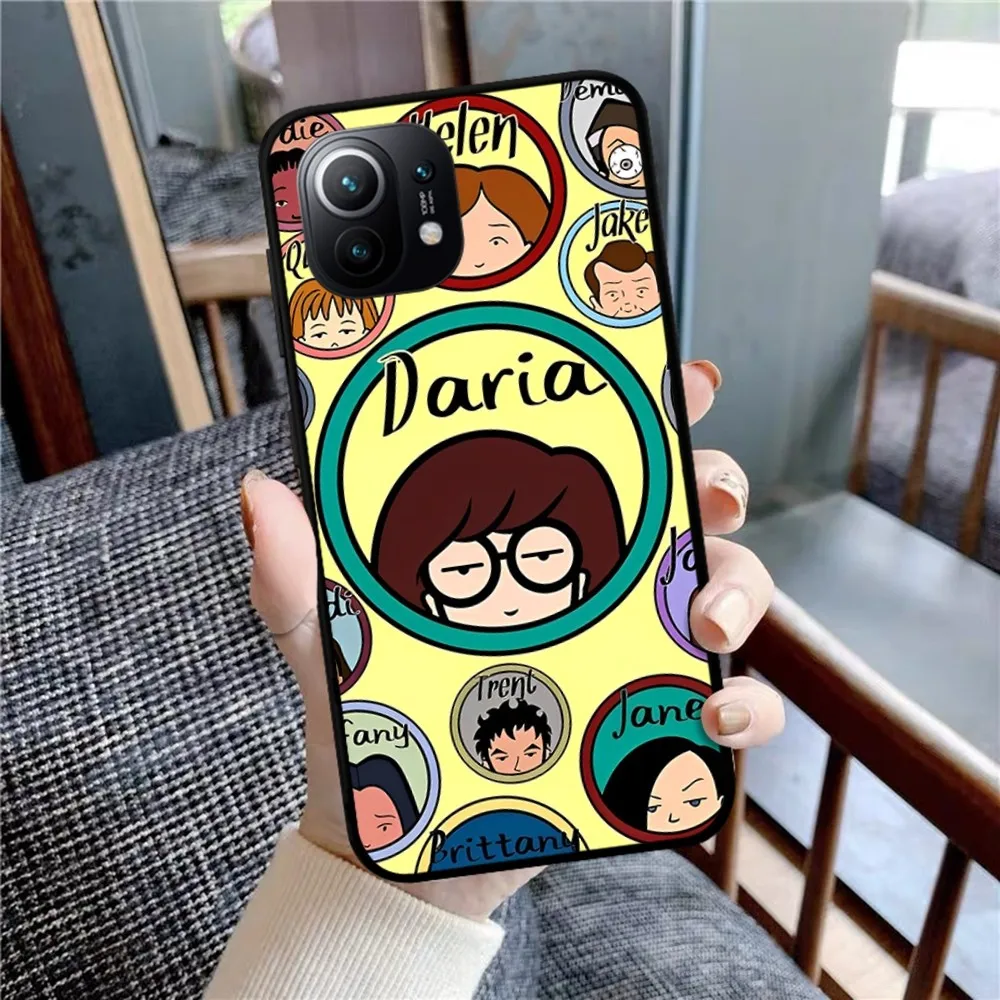 Anime-D-Darias Phone Case For Xiaomi Mi 5X 8 9 10 11 12 Lite Pro 10T PocoX3pro PocoM3 Note 10 Pro Lite