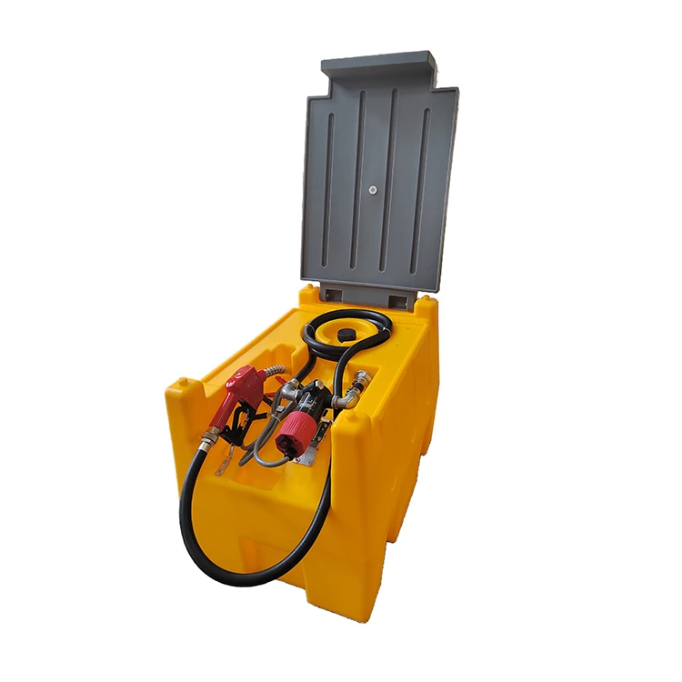 2026-Poly Tank - 200L -55L/Min Truck Refuelling Plastic Portable Diesel Fuel Transfer Tank
