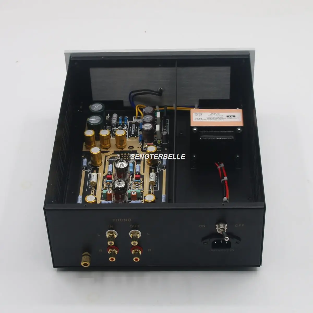 Finished HiFi EAR834 MM RIAA Turntables ECC83 Stereo Tube Phono Amplifier LP Turntable Pre-Amp