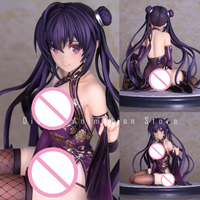 In Stock Alphamax Skytube Tougetsu Matsuri Sitting Ver 1/6 Sexy Girl PVC Action Figure Adult Collection Hentai Model 14cm Pvc