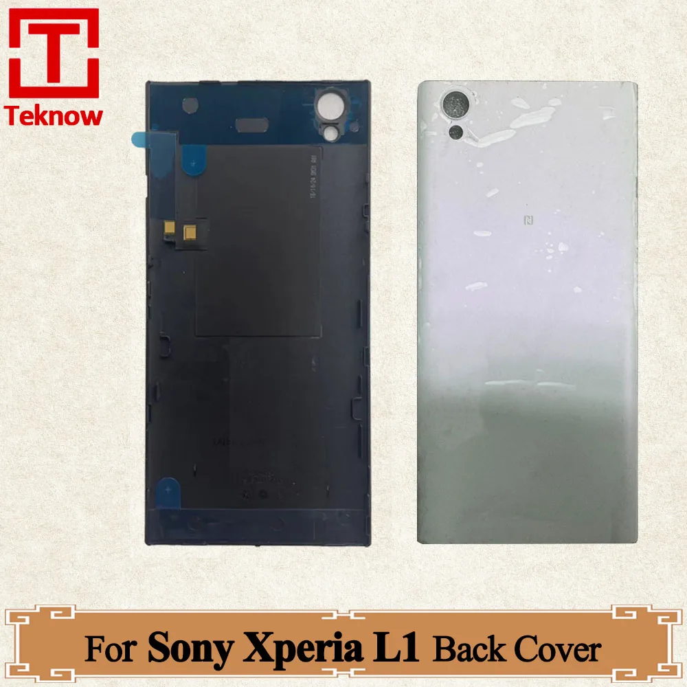 Оригинальная задняя крышка-корпус для аккумулятора Sony Xperia L1 G3312 G3311 G3313, задняя крышка-корпус, задняя дверца, запасные части