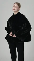 winter coat female faux fur jacket mink fur coat