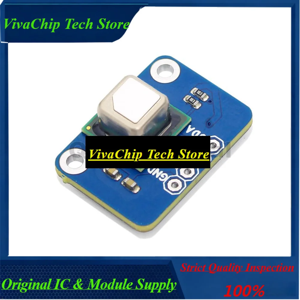 VivacpQZ SCD40 BOM Original New Gas Sensor Module Detects CO2 & Carbon Dioxide Features Temperature & Humidity I2C Communication