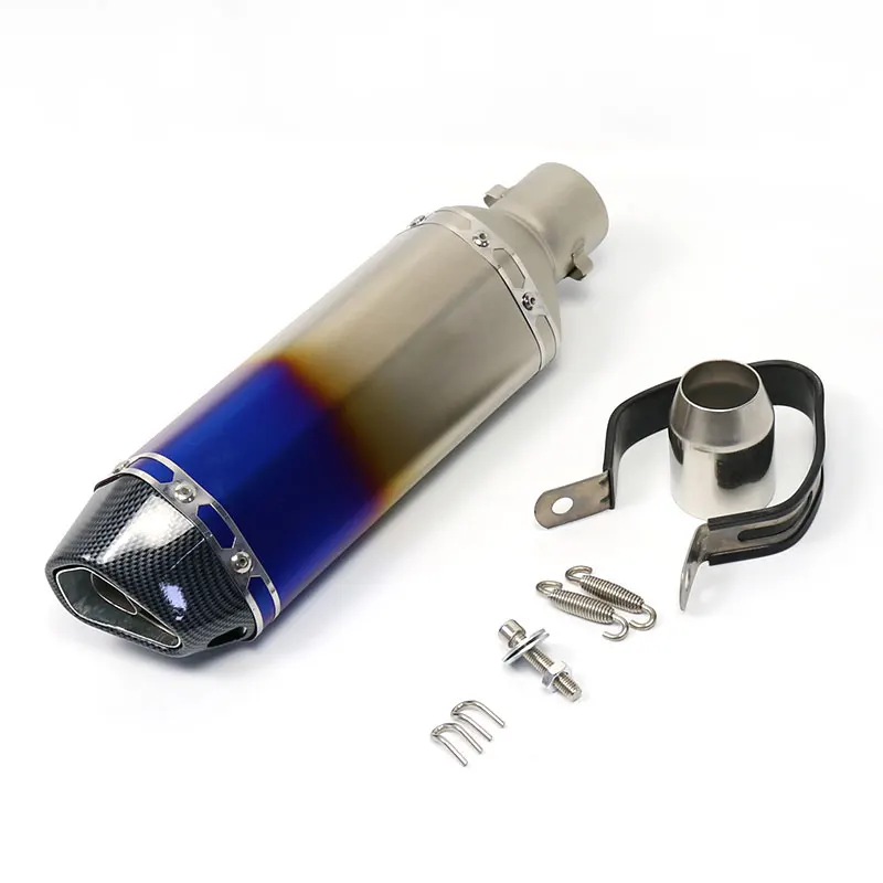 with DB Killer 51MM Universal Motorcycle Exhaust Pipe Muffler Scooter pitbike escape moto motocross piaggio cafe racer trk 502 T