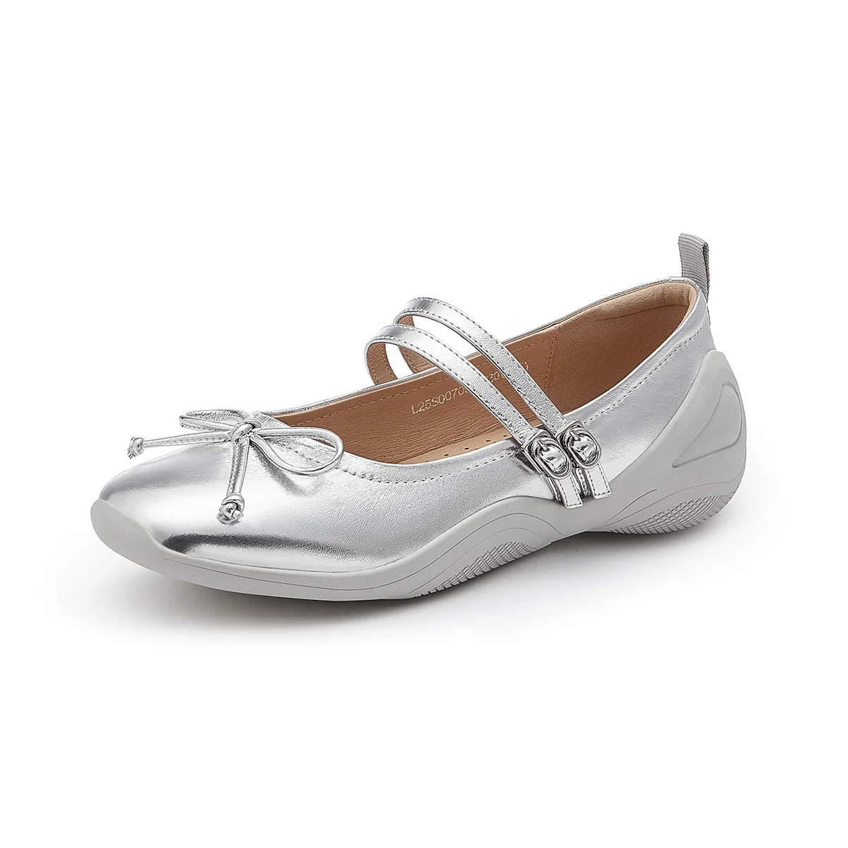 

GOLDEN CAMEL Women's Pumps Mary Janes Single Shoes Shallow Mouth British Soft Comfortable Leather Shoes for Women 2025 Summer