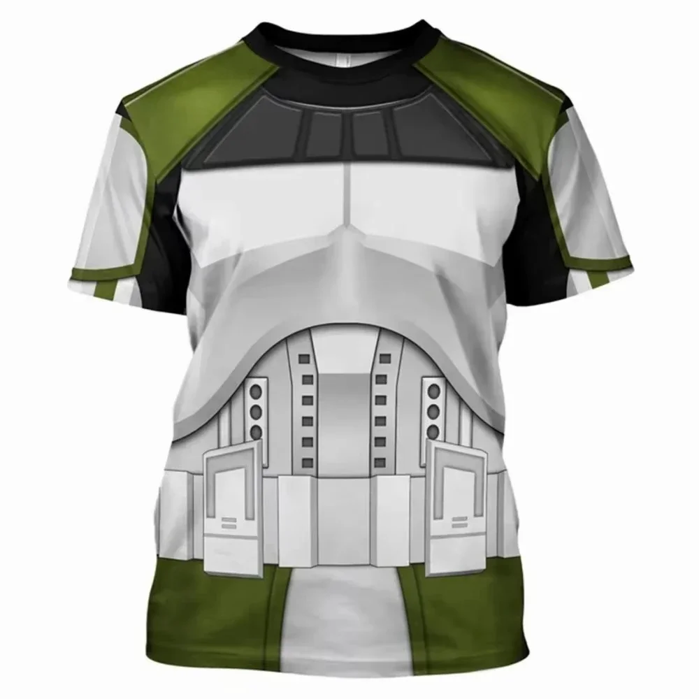 Camiseta de Darth Vader para cosplay, con estampado 3D completo, para hombre, de nueva colección, con manga corta, ideal para el verano, estilo urbano, camiseta unisex.