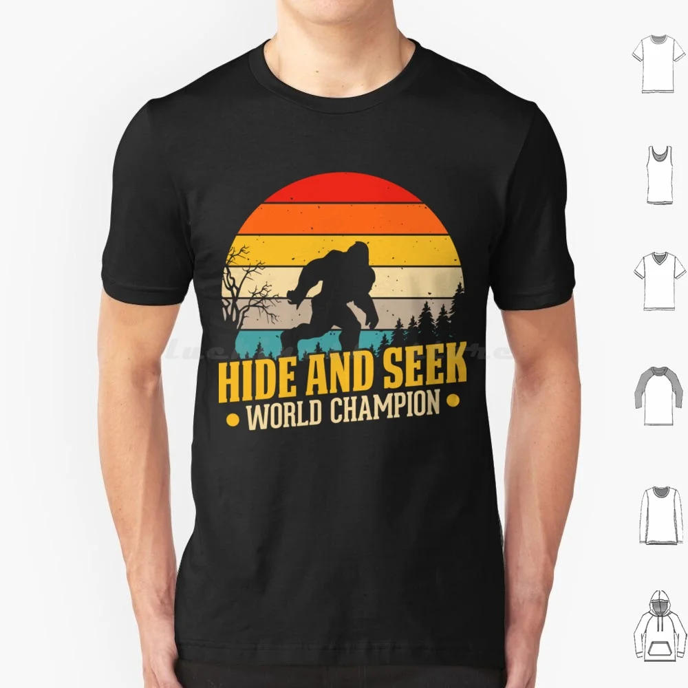 Hide And Seek World T Shirt 6xl Cotton Cool Tee Hide And Seek World Ide And Seek World Sasquatch Hide And Seek Undefeated Hide