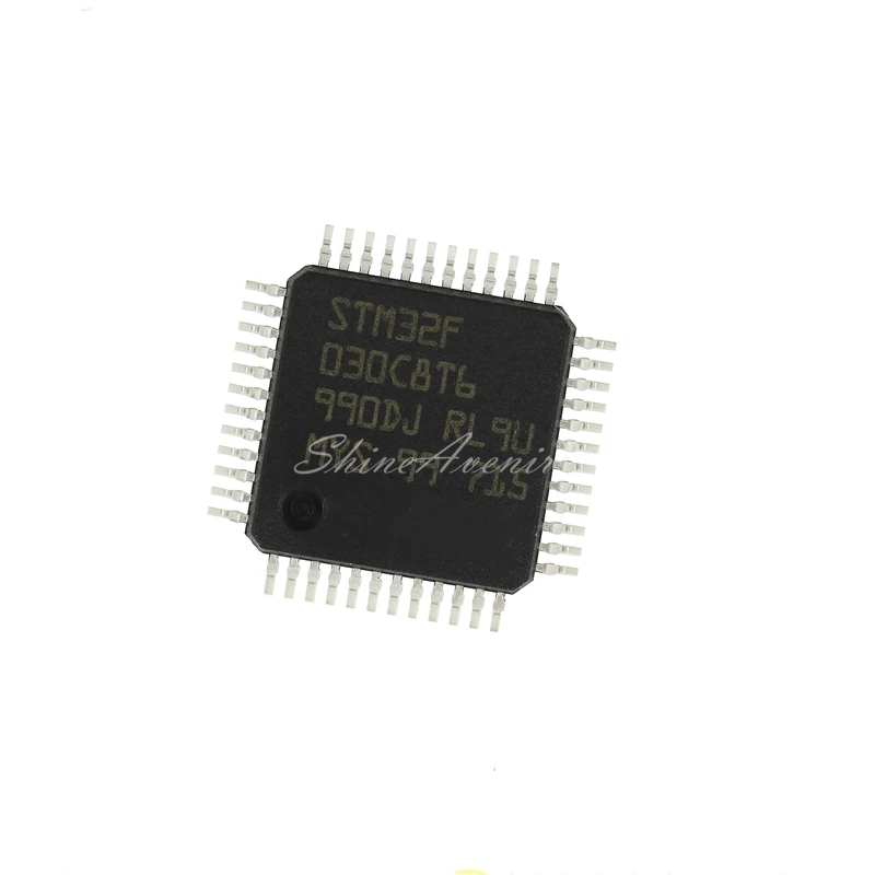 10PCS STM32F030C6T6 STM32F030C8T6 STM32F030CCT6 STM32F042C6T6 STM32F051C8T6 STM32F070CBT6 LQFP-48 New Original