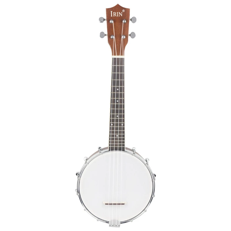 Four-string Banjo Qin Sound Healing Professional Banjo Qin Beginners Practice Banjos Portable Stringed Musical Instruments