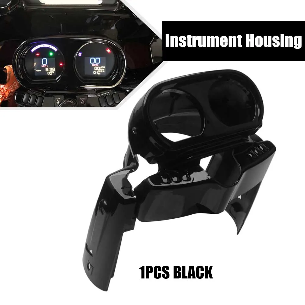 Front Instrument Housing Speedo Gauge Fairing Cover For Harley Road Glide Limited FLTRK 2020 2021 2022 2023 2024 Motorcycle