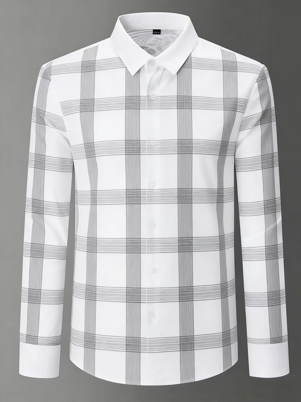 

2026 Men's Spring New Simple Long Sleeve Shirt Colorful Plaid Beauty HD 3D Printed Shirt Prayer Outdoor Designer Men's Clothing