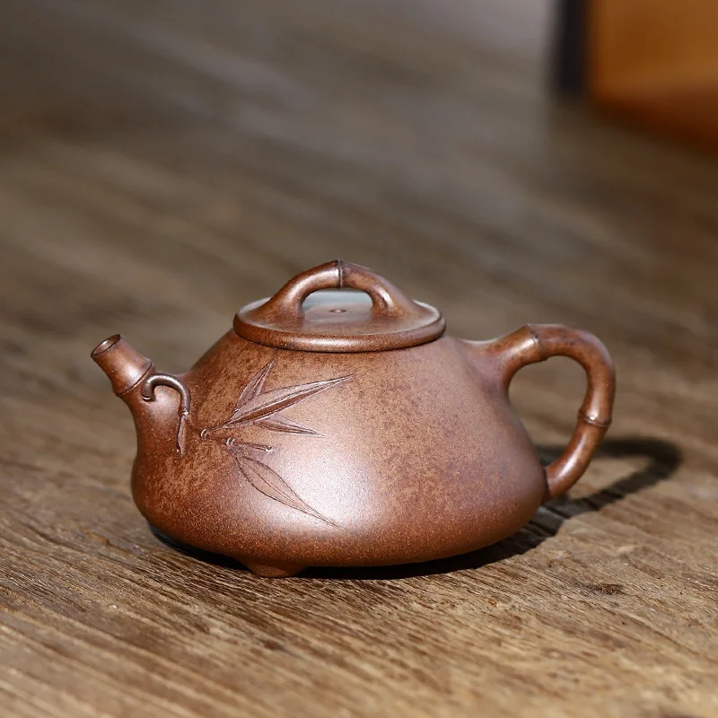 Drop-Shipping Handmade High-End Tea Set Made Of Gold-Dyed Clay From The Xingzhuziye Gaogong Longyao Kiln 150Cc