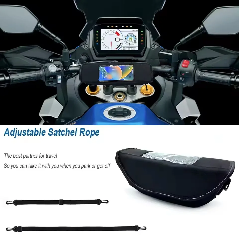 Africa Twin CRF 1100 L Handleb - đánh giá và giá Waterproof Motorcycle Handlebar Bag Pouch