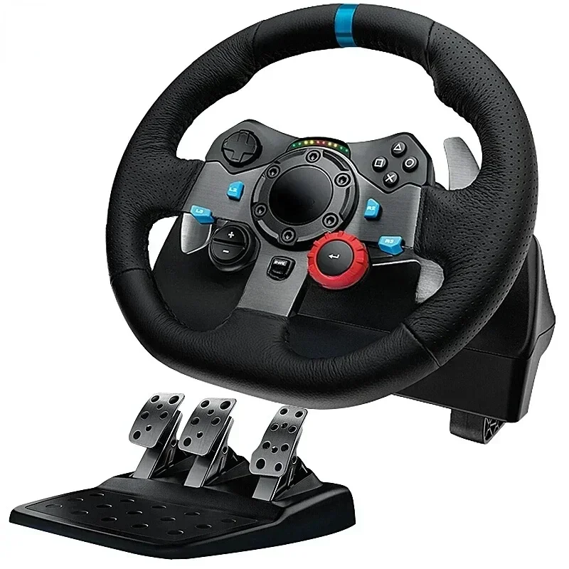 for PS5/PS4/PS3 and PC steering wheel PS5 game controller  G29 Driving Force Game Steering Wheel