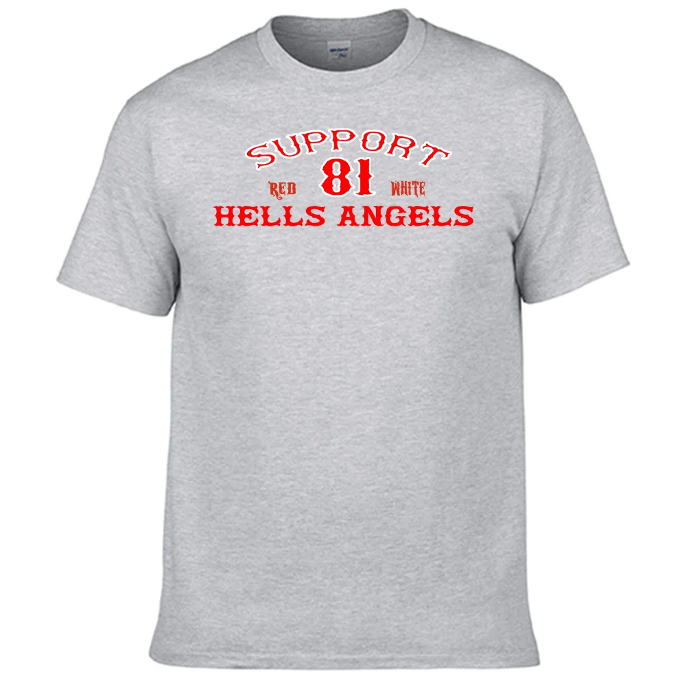 Support 81 Hells Angels Shirt 100% Cotton Shirt N04