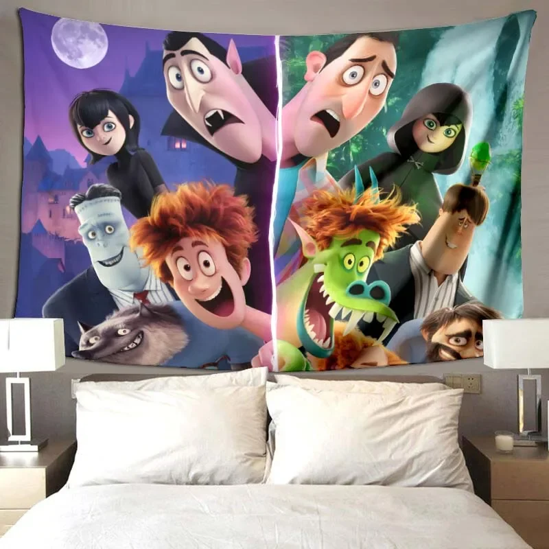 Hotel Transylvania the game blanket Living room and bedroom home decor Children's room soft and comfortable baby blanket gift