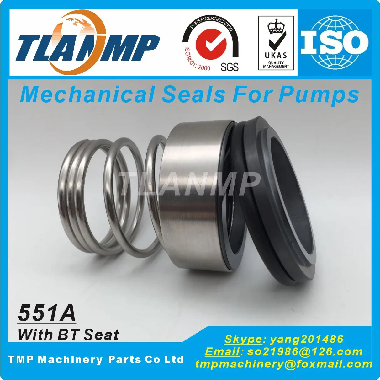 551B-15 , 551D-15 , 551A-19 , 551B-19 with BT seats Replacement of Rote-n-2 , U2 type 2 Mechanical Seals