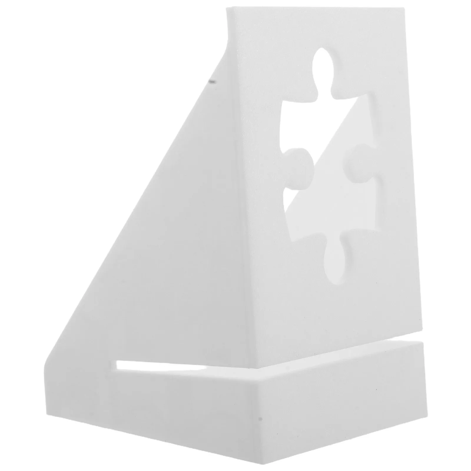 ขาตั้งกล่องปริศนา สีขาว แข็งแรง น้ำหนักเบา ขาตั้งโปสเตอร์ ขาตั้งจัดแสดง ขาตั้งเก็บของ สำหรับโต๊ะ บ้าน จิ๊กซอว์
