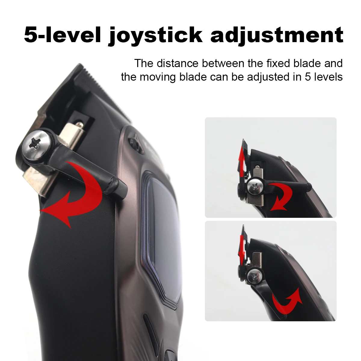 KEMEI 1726 Профессиональная машинка для стрижки волос с лезвием DLC 12 Вт 10000 об/мин Магнитный векторный двигатель для стрижки волос для мужчин Парикмахерская