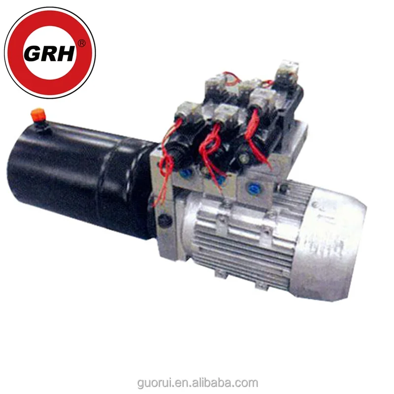 Hot Sell About Double Acting 12v Dc Mini Hydraulic Power Unit 24 Volt