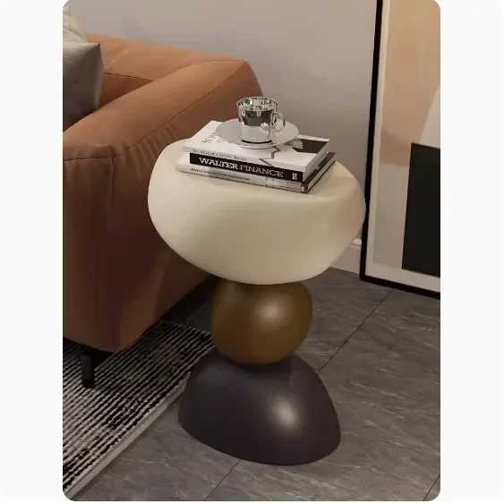 Creative Nordic Small Side Table Living Room Sofa Side Table Coffee Table Home Floor Decoration Coffee Tables Fiberglass