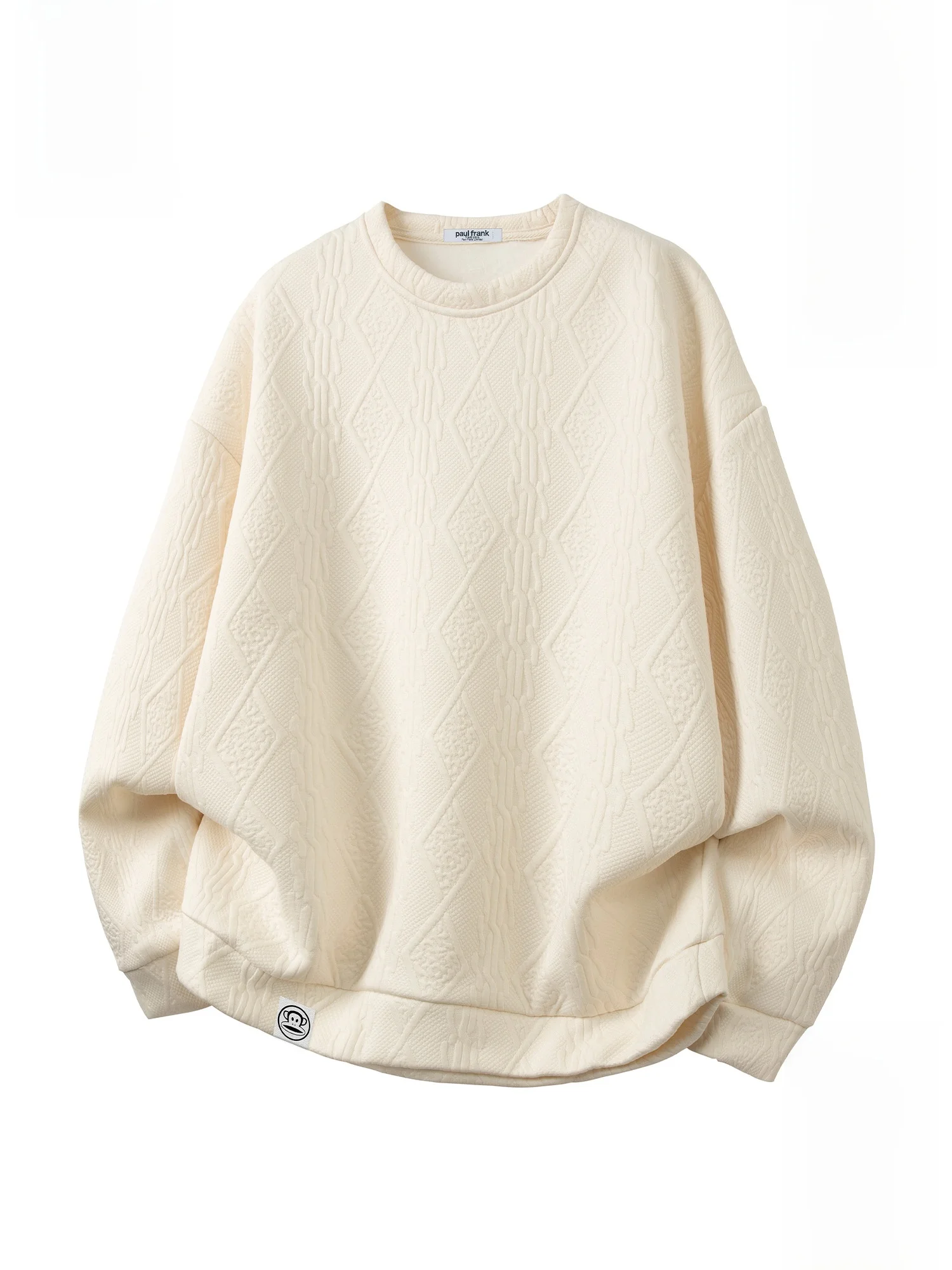 

PaulFrank Men's Fce Lined Casual Thiened Sweatirt Winter Warm Base Layer Top Comfortable Polyester Fiber round Ne Sw...