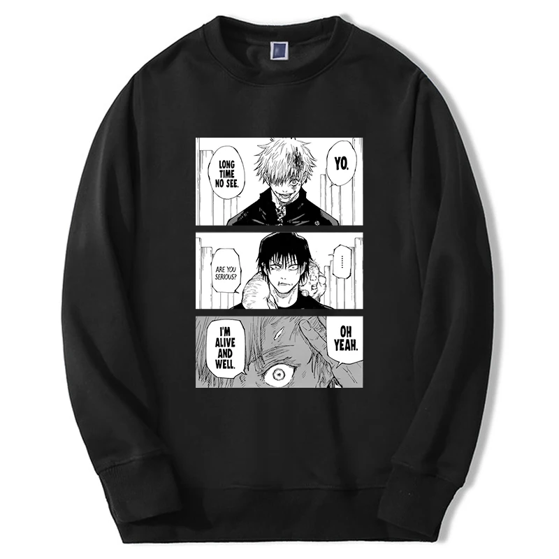 

Jujutsu Kaisen Casual Hoodies Anime Graphic Sweatshirt Oversized Cool Men Women Clothes Unisex Fashion Hoody Sudaderas Hombre