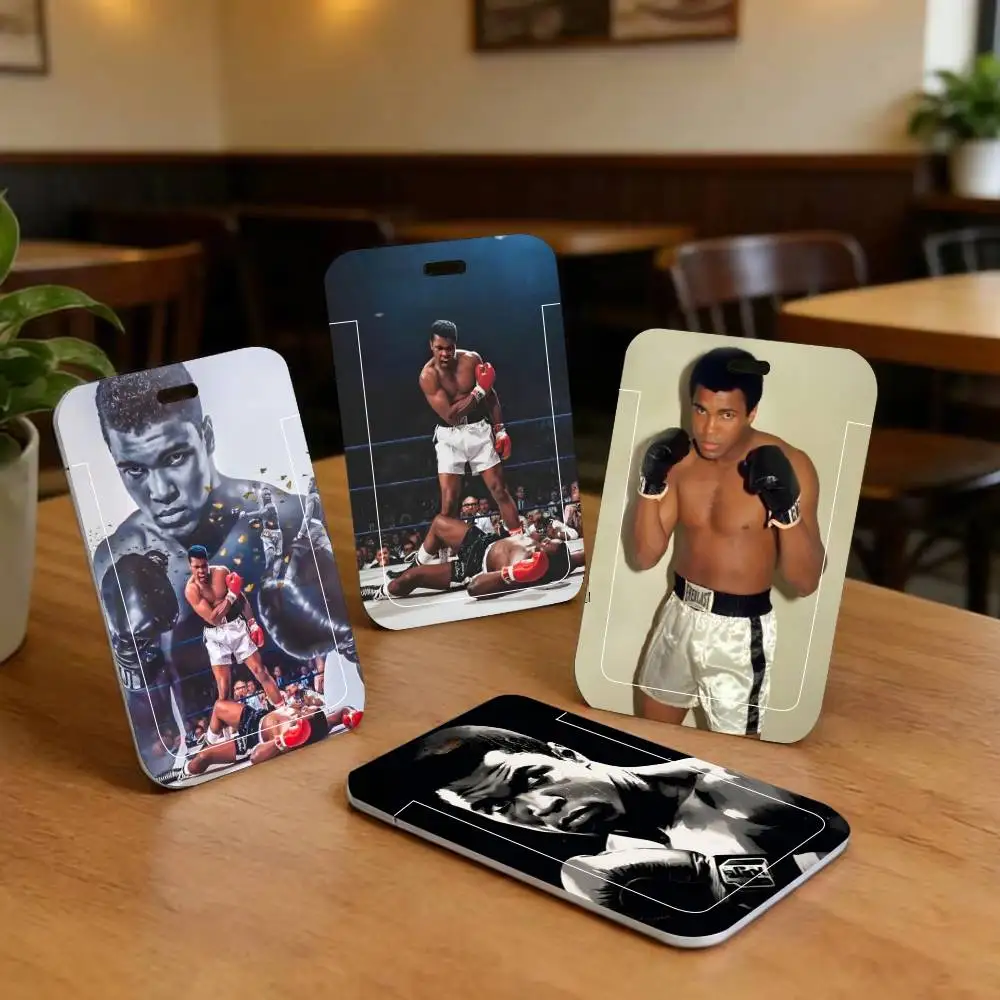

Держатель для ID-карты Boxer M-Muhammad Ali с ремешком на шею, подвеской, держателем для бейджа, шнурком, брелоком, чехлом для рабочего пропуска, подарок