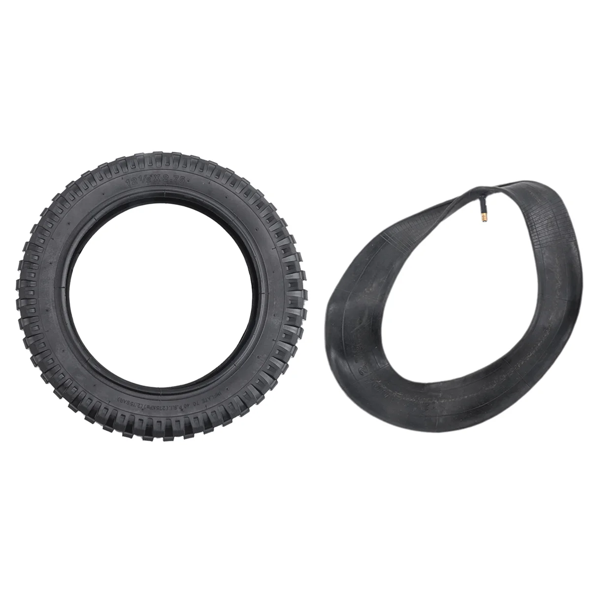 12 1/2X2.75 Tyre+Inner Tube for 49Cc Motorcycle Mini Dirt Bike Tire MX350 MX400 Scooter Tire 12-Inch Wear- Tire