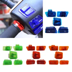 Motorcycle Accessories Color Headlight Turn Switch Button Kit Three Wire Far and Near Variable Light Horn Mid-Sha Start Switch
