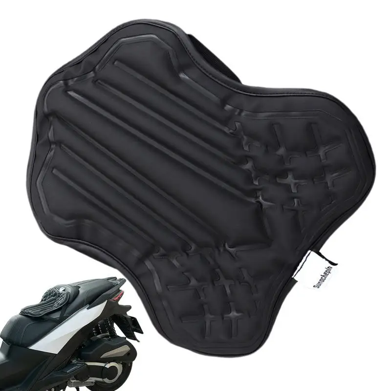 

For Most Models Can Be Installed Motorcycle Seat Cushion Breathable Motorcycle Seat Cover Non-slip Shock Absorption Cycle Seat