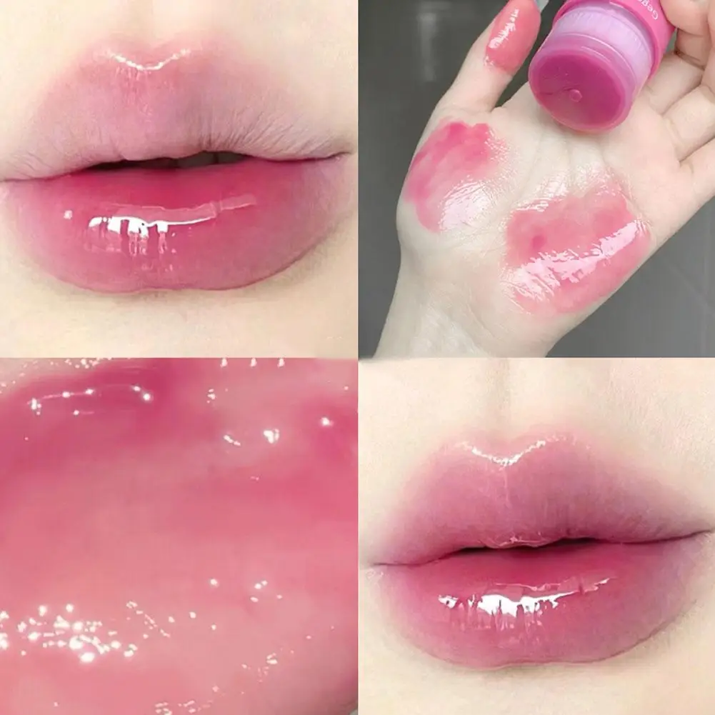 Bálsamo labial hidratante hidratante coreano delicado menina hidratação labial duradoura bálsamo anti-secagem nutrir cuidados com os lábios r6c7