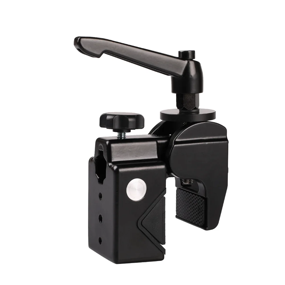 Universal Camera Clamp CL-22 V-Lock Mount Fixing Adapter Multi-Function Mounting Clip for Nikon DSLR Camera Tripod Accessories